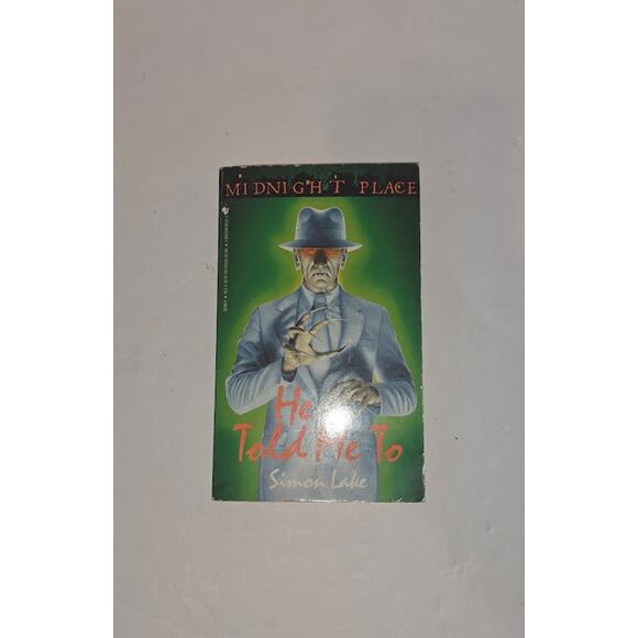 Midnight Place He Told me To Simon Lake RARE OOP Horror - Picture 1 of 7